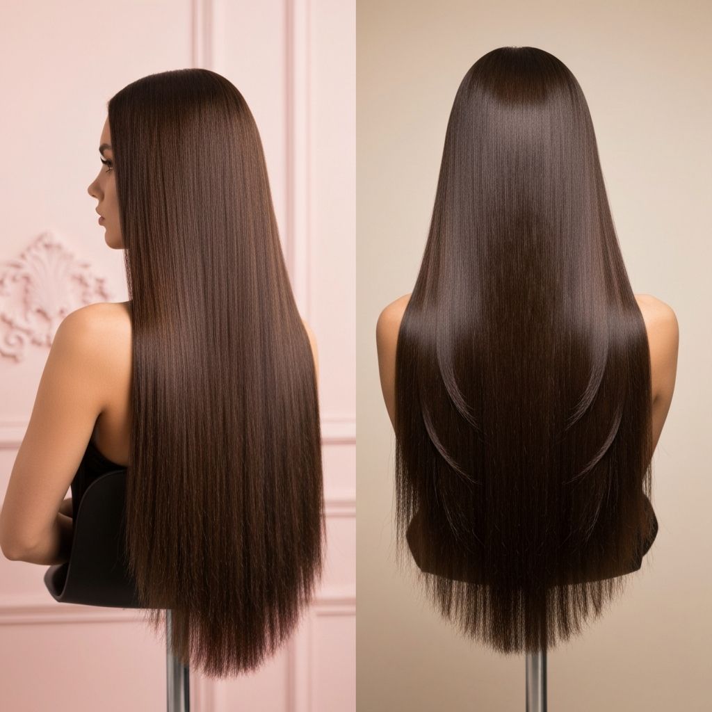 Luxury hair styling hero